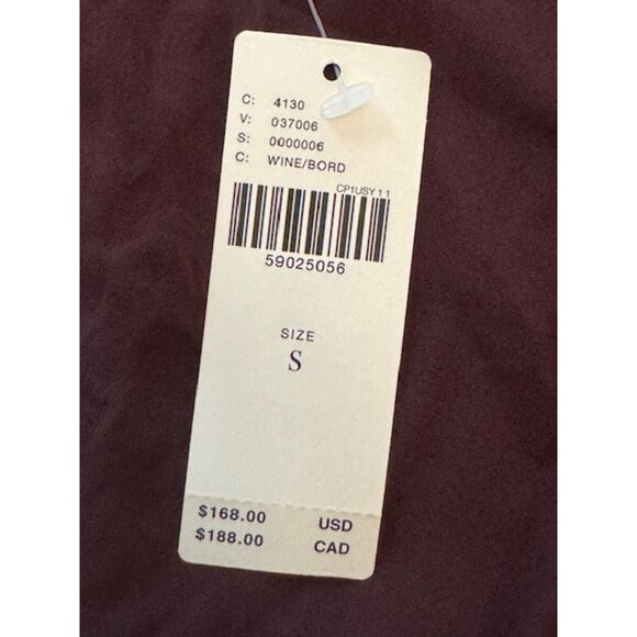 NWT Anthropologie Maeve Kara Sequin Shift Dress, Burgundy/Brown, Small - Picture 6 of 7